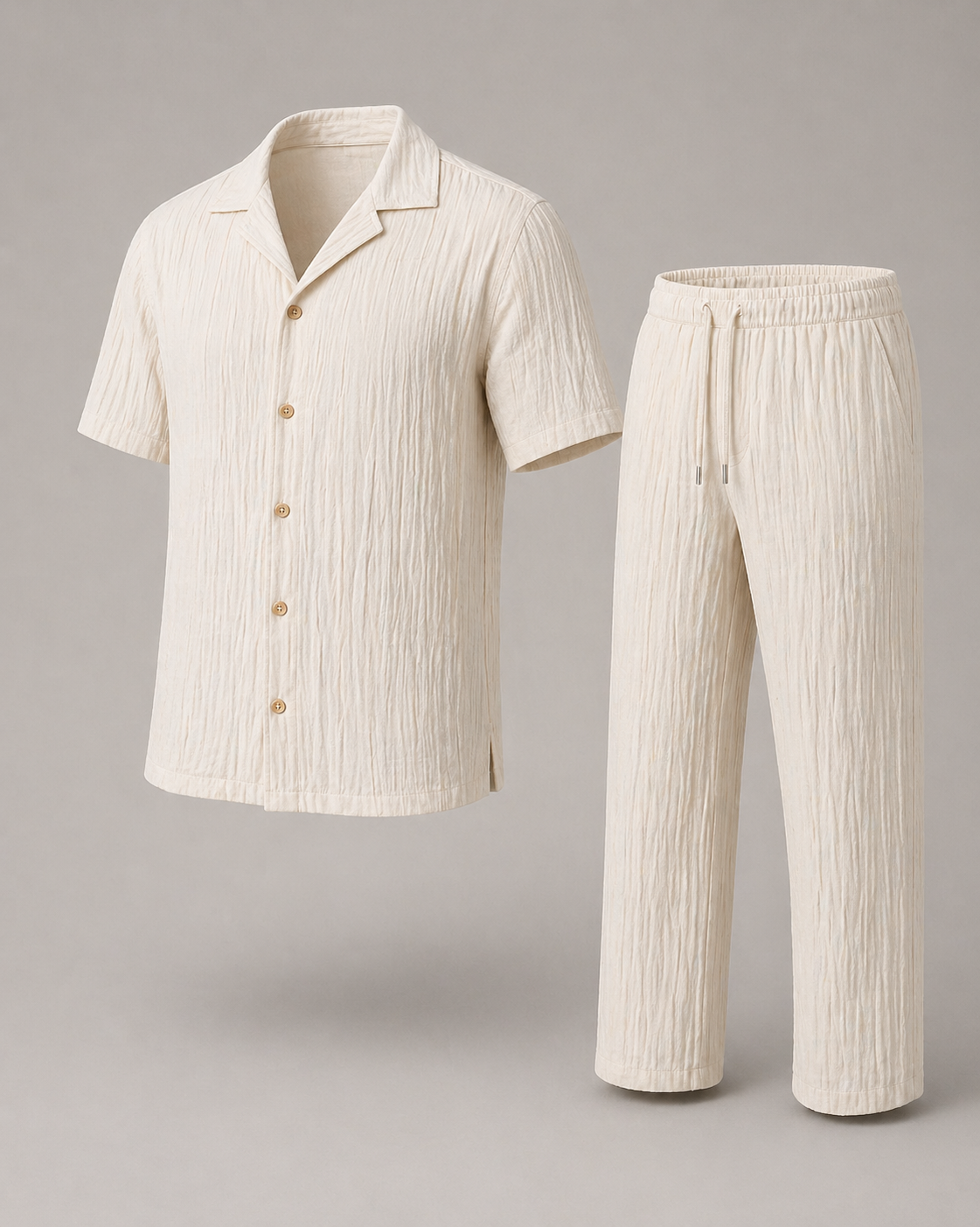 POSITANO - TWO PIECE SET - ECRU