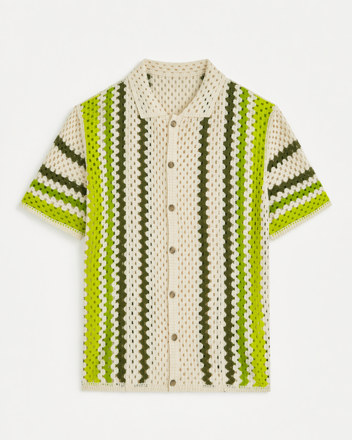 LAGOS - BLOUSE - STRIPED GREEN
