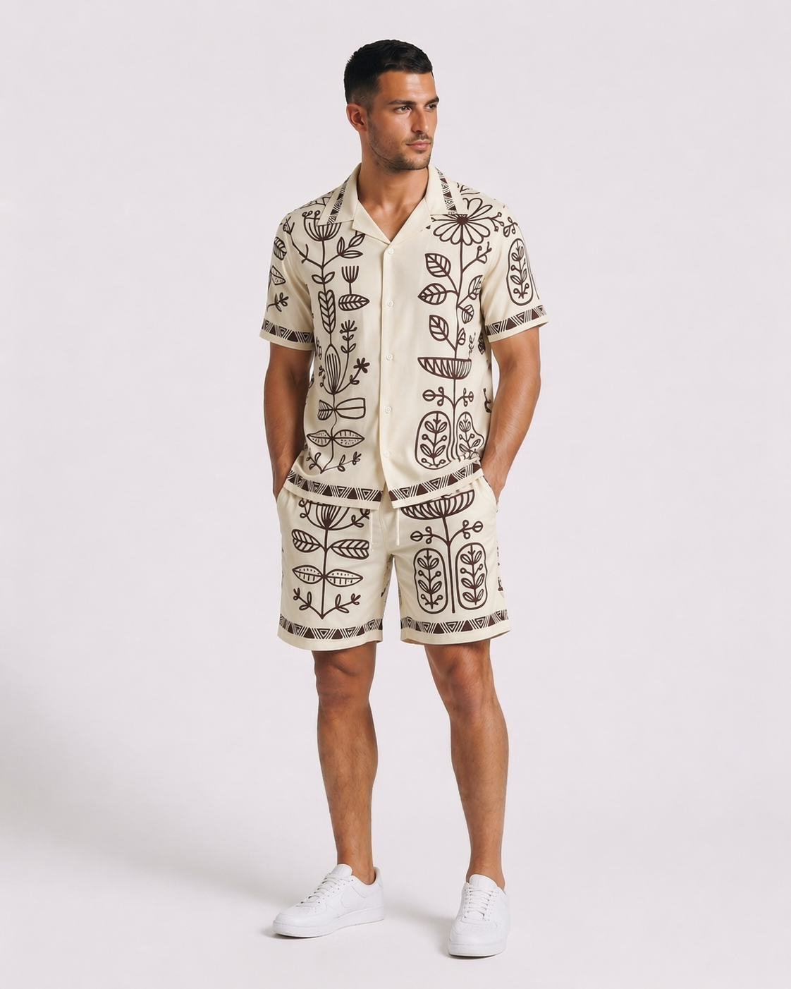 VILAMOURA - TWO PIECE SET - ECRU