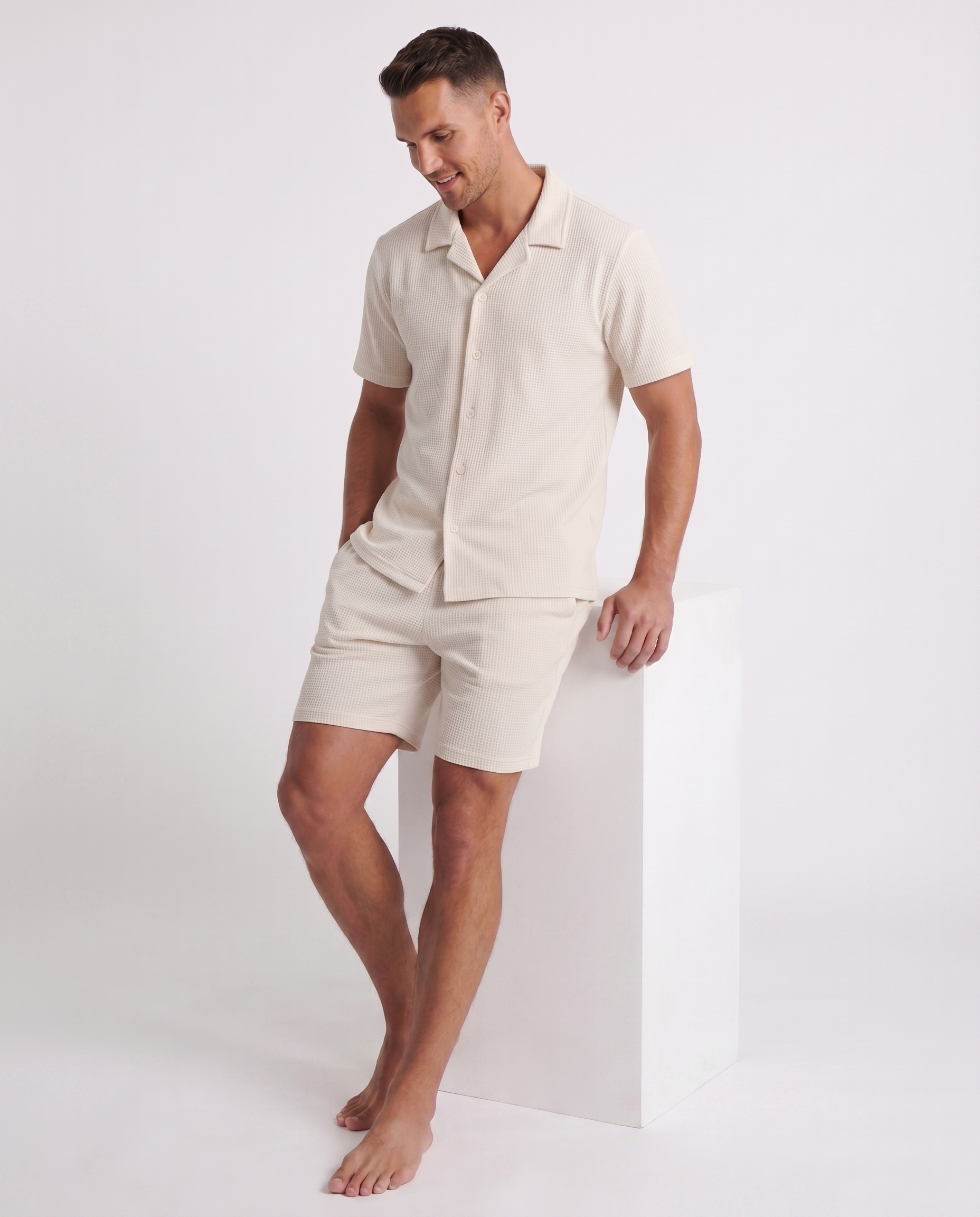 CAPRI - TWO PIECE SET - WHITE