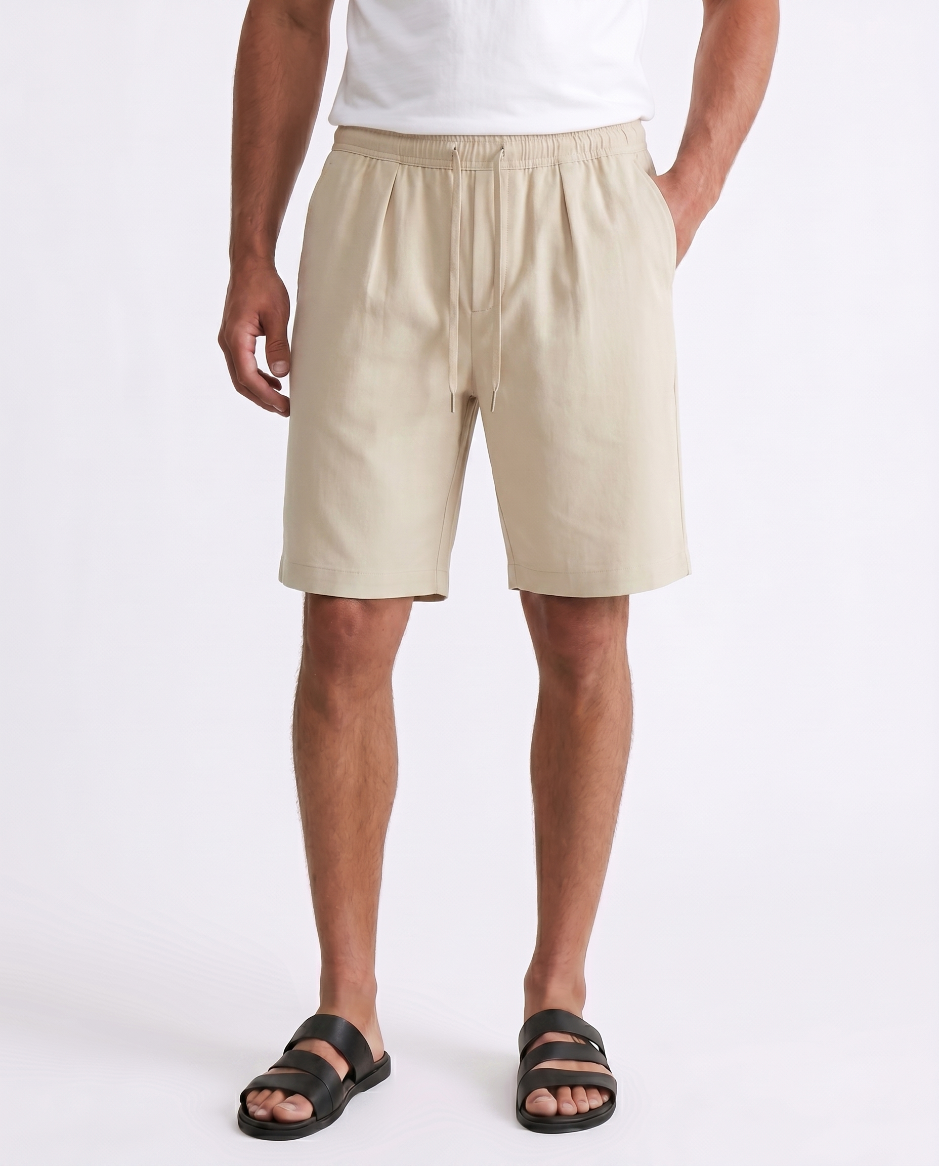 SORRENTO - CHINO SHORTS - BEIGE