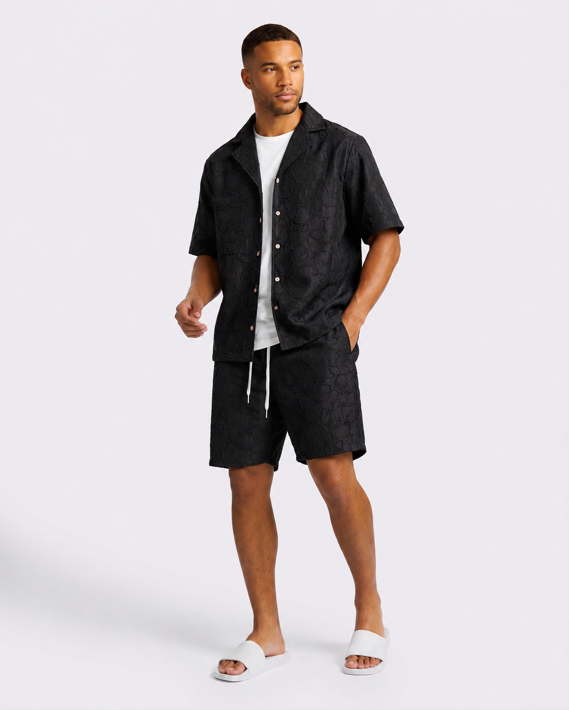 PALMA - TWO PIECE SET - BLACK