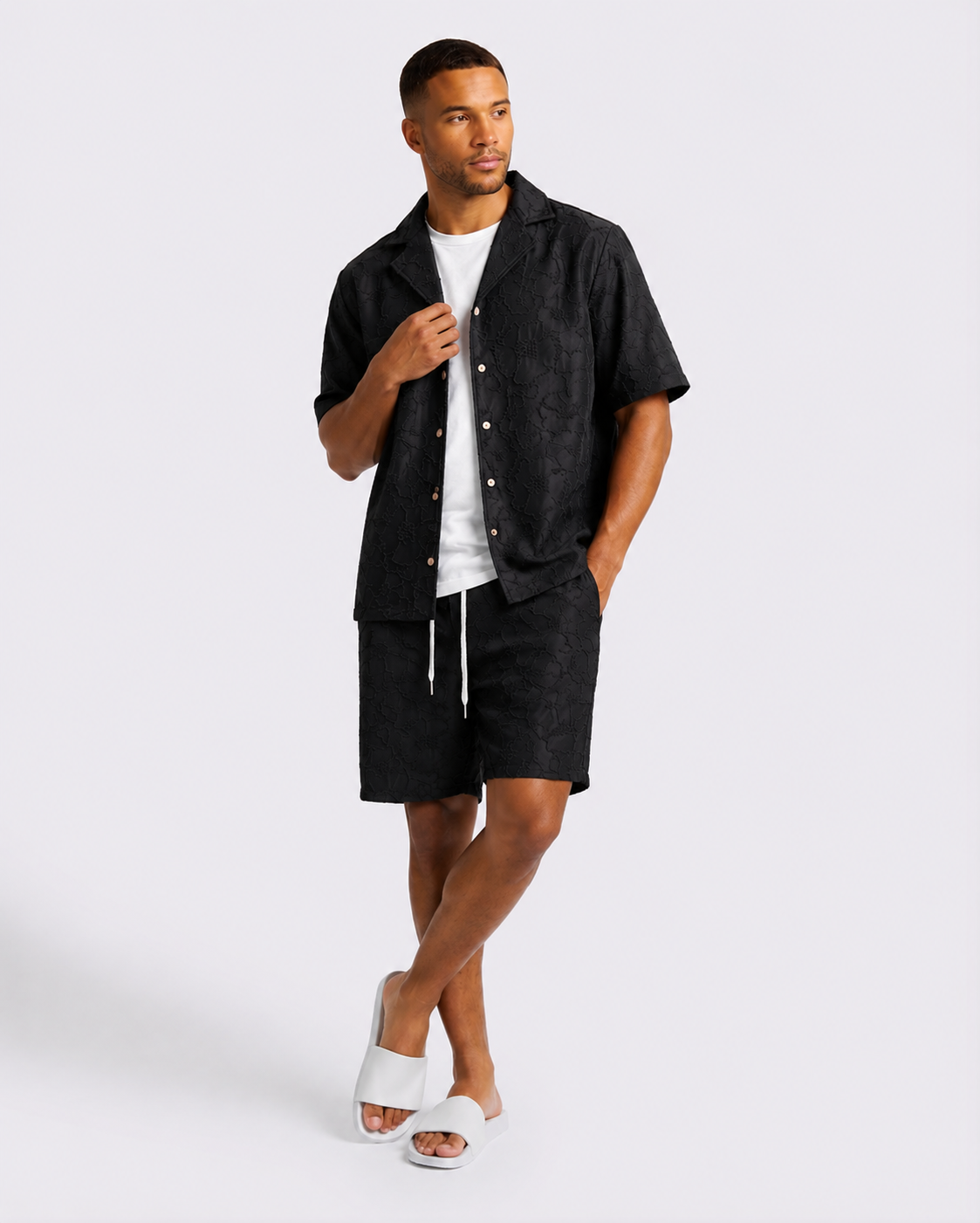 PALMA - TWO PIECE SET - BLACK
