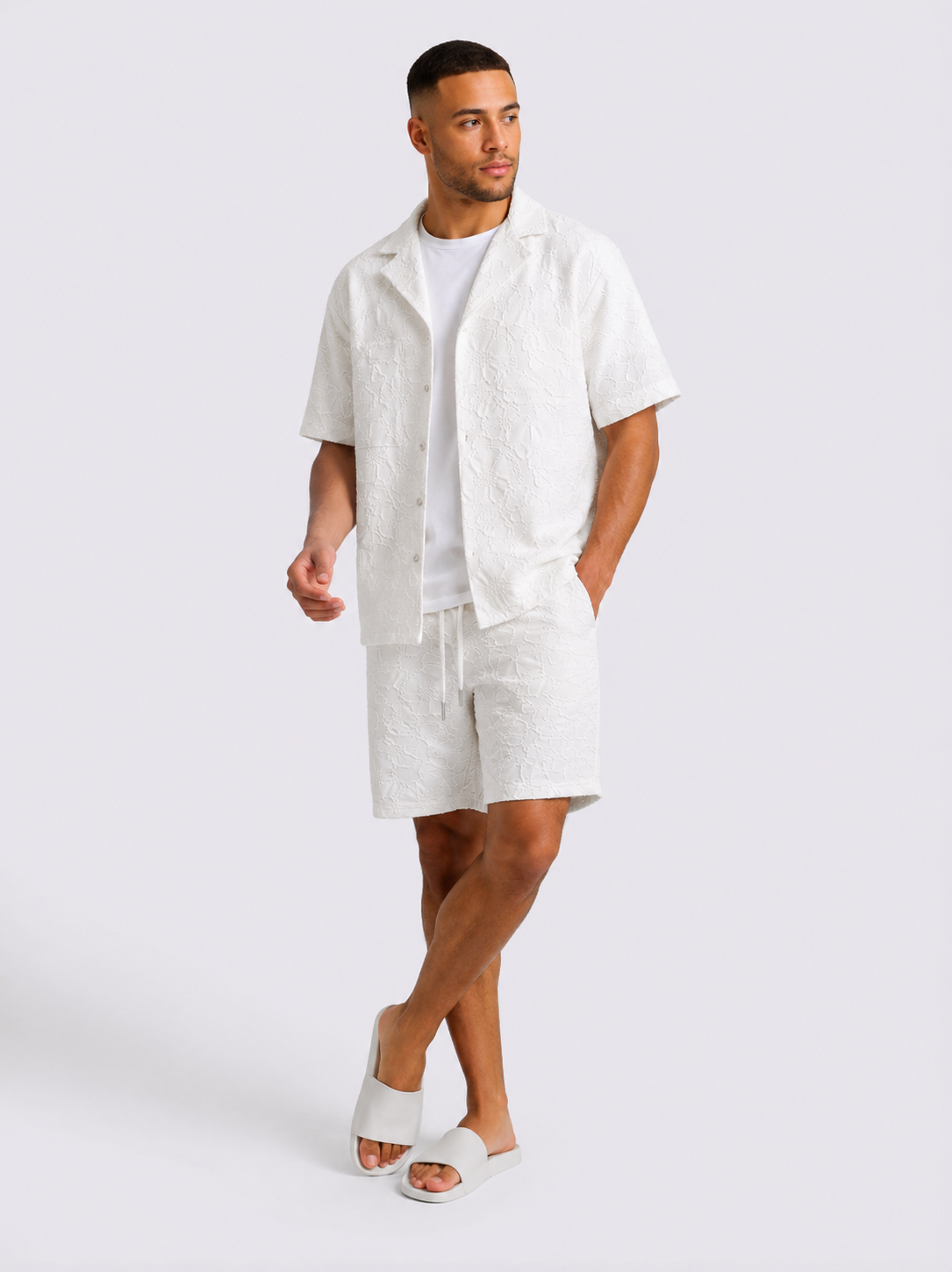 PALMA - TWO PIECE SET - WHITE