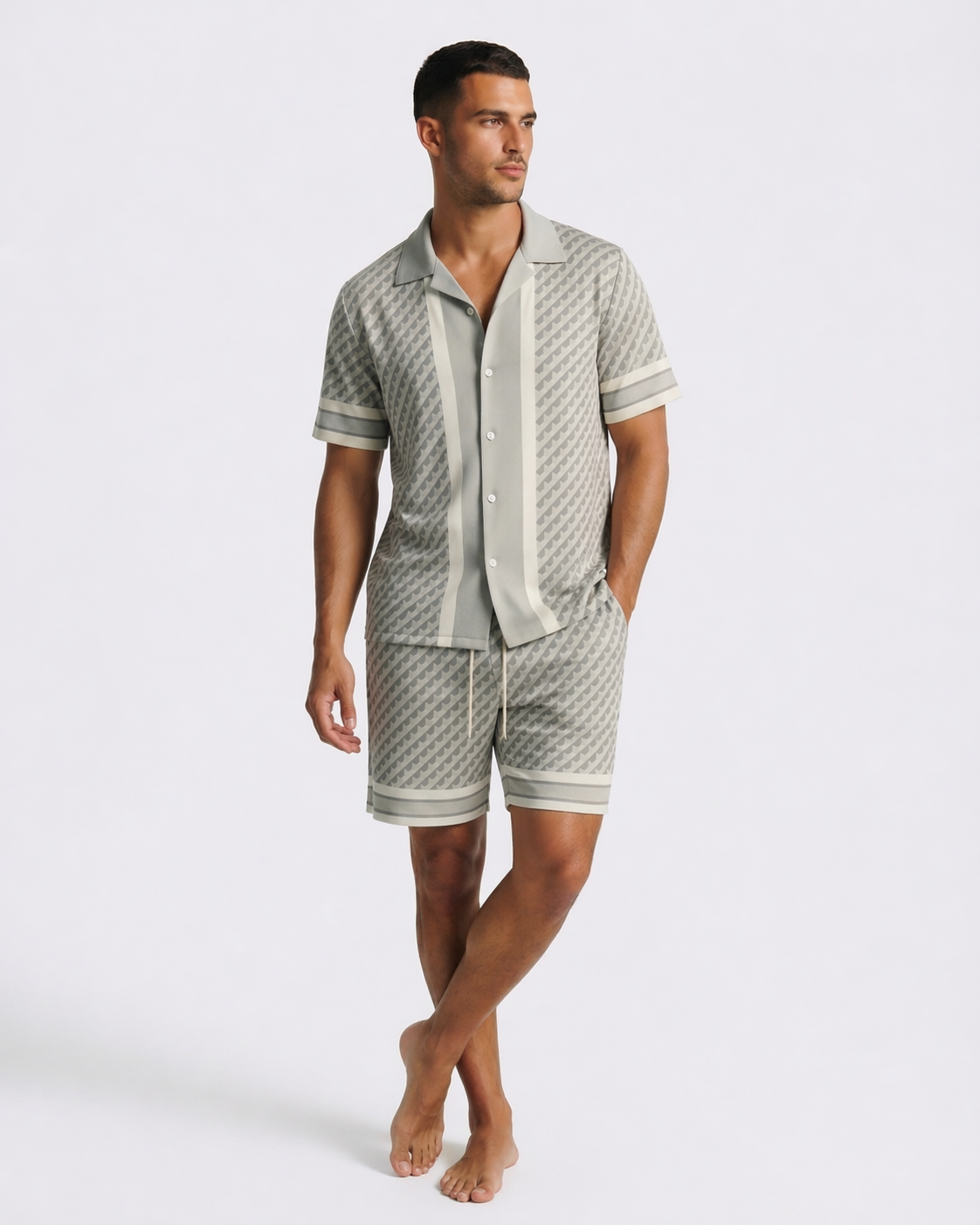PORTOFINO - TWO PIECE SET - GRAY