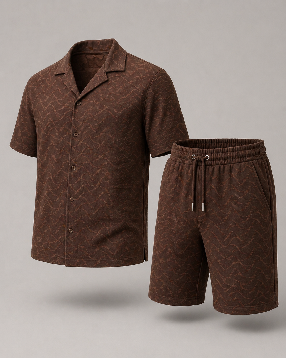 CAMARINO - TWO PIECE SET - BROWN